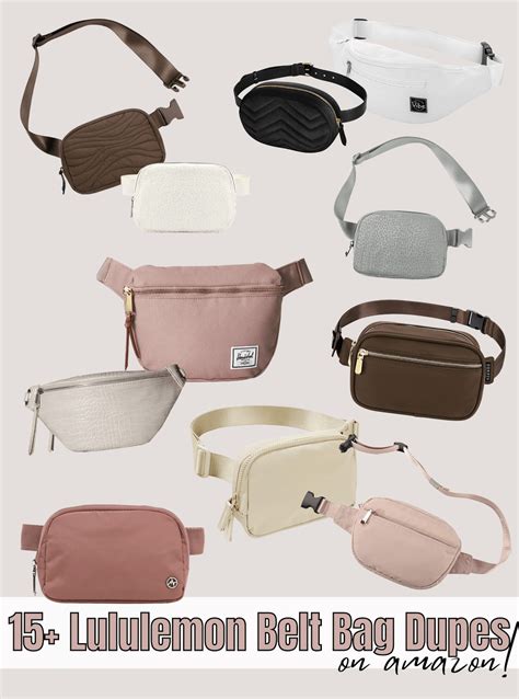 lululemon dupe belt bag amazon|best lululemon dupe belt bag.